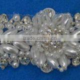 Wholesale Lace Trim Hand Work Saree Designs Photos Belt Conveyor for Dress thumbnail-3