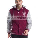 High Quality Supplier Wholesale Cotton Fleece Fashion Plain Zipper Gym Custom Printed Hoodies thumbnail-2