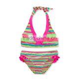 China Manufacture Customized Girl Swimwear In Kids Bikini thumbnail-1