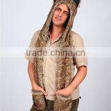 Quality Latest Safe Standard Children's Animal Hood Hat and Scarf thumbnail-1