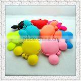 S80124A Korean Version of Mickey Silicone Wallet Little Cartoon Mini Coin Mini Bag thumbnail-1