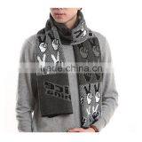 1 pc Hot Sale Factory Price Length 180 cm and Width 30 cm Warm Winter Men Kintted Scarves thumbnail-3