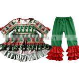 2017 Yiwu Children Clothes Flamingo Christmas Clothes Autumn Outfit Beautiful Children Clothes Online thumbnail-3