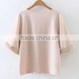 Runwaylover EY2379B New Style 2017 Ladies Elegant Pure Color Pullover Hoodie thumbnail-6