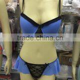 New Latest Design Strappy Back Mesh Babydoll Sexy Ladies Cheap Fantasy Lingerie thumbnail-6