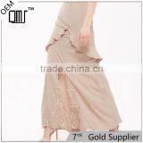 Factory Price Hot Sale Lace Ruffle Pencil Women Skirt Long Maxi thumbnail-1