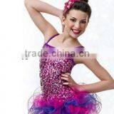 Purple Shinning -New Design Fashion Children Ballet Wear- Jazz Dress thumbnail-1