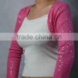 Lady Shrug,sequin,lady Cape thumbnail-1