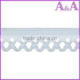 New Arrival Black HIGHTOP Garment Use Lace Elastic Webbing Nylon Knitted Tapes Soft Bra Shoulder thumbnail-6