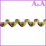 2014 New Products Wave Ribbon Zig Zag Grosgrain Ribbon thumbnail-1
