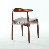 Upholstered Wood Lounge Living Room Elbow Chair in Walnut thumbnail-3