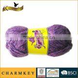Charmkey Classic Women Sweater Fancy Knitting Yarn Acrylic Sequin Yarn Blended Yarn thumbnail-1