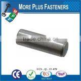 Made in Taiwan Metric Tapped Spring Stainless Steel Dowel Pin Plain Finish thumbnail-2