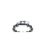 Shamballa Bracelet, Magnetic Hematite Rounds thumbnail-1