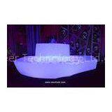 Rechargeable 3 people seats LED sofa Glowing Light Lounge Furniture for Bar , disco