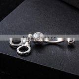 Minimalist Belly Dangle Navel Ring thumbnail-4