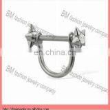 Titanium nipple ring jewelry