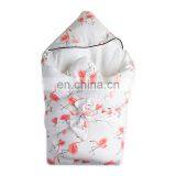 Pink Flamingo Printed Baby Cotton Swaddle Blanket Kids Sleep Sack Set