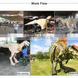 Amusement Walking Robotic Spinosaurus Realistic Dinosaur Costume for Sale thumbnail-3