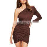 Fashiion New Design One Shoulder Evening Bandage Bodycon Women Party Dress thumbnail-1