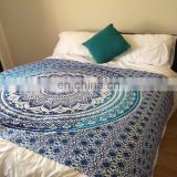indian pure cotton hand block print bed sheet SSTH-54