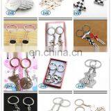 A Pair of Mini Cap Decorations Metal Crafts Silver Pendant Keychain thumbnail-2