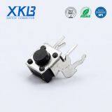 Hot Sale China XKB Tact Switch Pin Type 6.0x6.0 Side Operation With Bracket, Strength Can Be Customized