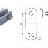Hot-DIP Galvanized PS Type Parallel Clevis