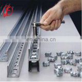 Tianjin making machine pvc profile c type channel standard carbon steel