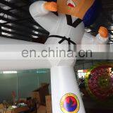 Customized Inflatable Karate Cartoon, Inflatable Taekwondo Boy With Logo For Advertising,Club Event thumbnail-5