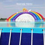 Customized Large Size Inflatable Steel Frame Swimming Water Pool thumbnail-3