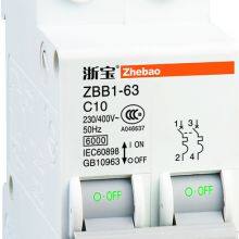 ZBB1-63 2P MCB Miniature Circuit Breaker