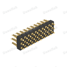 Dnenlink 3.00mm Pitch Triple Row H2.5mm Male HeaderSolder PogoPin Header Connector thumbnail-4