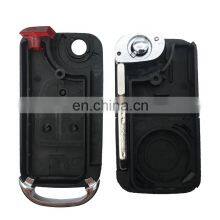 3 Buttons Flip Folding Remote Smart Car Key Fob Shell Cover Case For Mercedes Benz thumbnail-5