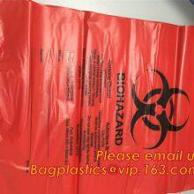 Biohazard Disposal Bags With Warning Label/Sterilization Indicator Lab Can Liners Labeling Biohazardous Trash Safely thumbnail-4