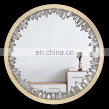 Nordic Copper LED Wall Lamps Bathroom Mirror Light Fixture Bedroom Bedside Corridor Aisle Glass Wall Light thumbnail-2