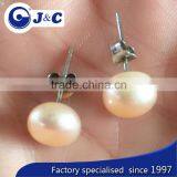 Fashion Real Nature White Pearl Earring,pearl Eardrop thumbnail-3