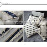 Tassel Lace Pillow With Print on it thumbnail-1