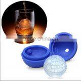 Cute Round Single Ball Wave Edge Ice Ball Maker Mold Quality Choice thumbnail-3