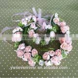 South Korean Children's Wreath Wreath Han Edition Simulation Girls Headdress Flower Wreath Wreath of Wedding Dress Accessories thumbnail-2