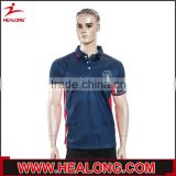 trade assurance new design contrast collar golf polo shirt for men