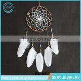 New Style Beads Chicken Feather Fashion Cotton String Dream Catcher DC-051 thumbnail-1