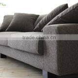 Simple Design Fabric Scatter Back Three Seat Sofa Quality Choice thumbnail-4
