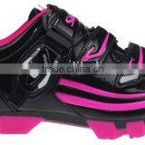 2016 OEM Mtb Mountain Cycling Shoes Bike Shoes With Quick Release Atop Micro Adjustment Buckle Compatiable With SPD Pedal