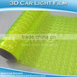 0.3x10m 3D Red Car Film Cat Eyes Car Light Decoration Tint Vinyl thumbnail-2