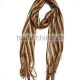 Custom Design Top Quality Digital Printing Women Fashion Voile Silk Scarf