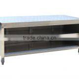 High End Knock Down Handmade Free Standing SS Cabinet for Kitchen Equipment European Style thumbnail-4