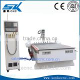 Linear type automatic tool changer cnc router with atc with Jinan China trustable quality and full system after sale service