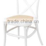 China Factory of Resin X-back Wedding Chair