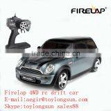 ABS Plastic Material Famous Design 1:28 Scale 3 Ch RC Car